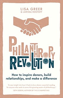 An image of the cover of the book "Philanthropy Revolution"